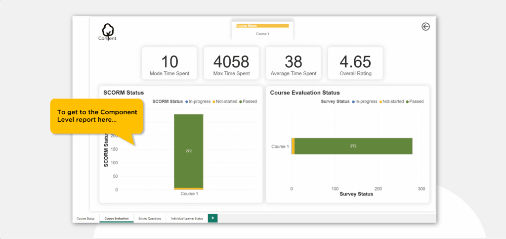 Automate reporting using Power BI component-level dashboard